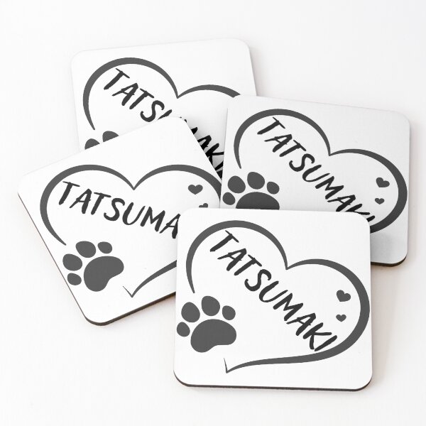 Item preview, Tatsumaki cat name in a heart with a paw, great gift for dog or cat owners designed and sold by OCS1337.