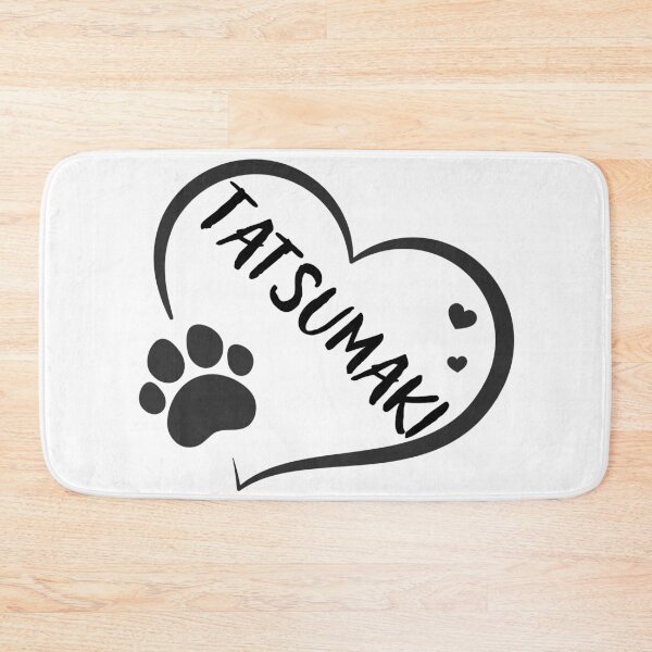 Item preview, Tatsumaki cat name in a heart with a paw, great gift for dog or cat owners designed and sold by OCS1337.