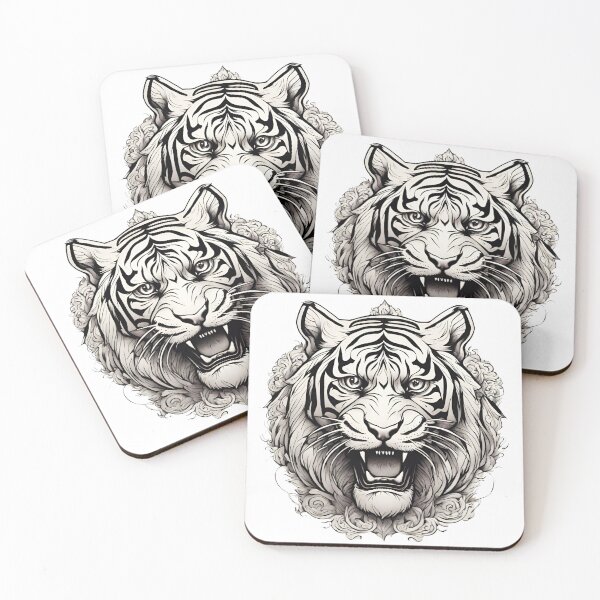 Item preview, Bengal tiger face designed and sold by Yeyishop.