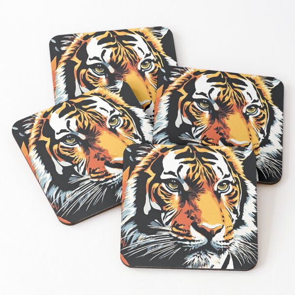 Item preview, Bengal tiger face designed and sold by Yeyishop.
