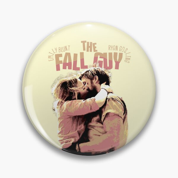 Item preview, Action Comedy The Fall Guy Movie Emily Blunt Ryan Gosling kiss Graphic Design designed and sold by ironpalette.
