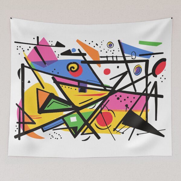 Item preview, Colourful Chaos: A Geometric Explosion designed and sold by JPees.