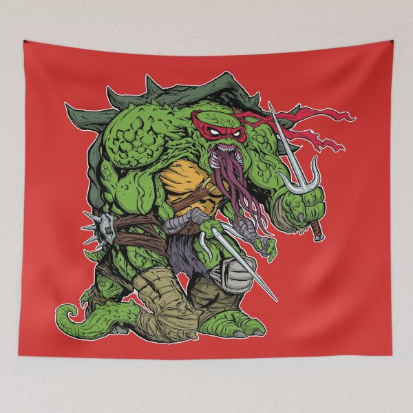 Item preview, Mutant Ralph Turtle Ninja with Sai Weapon designed and sold by Tater7Art.