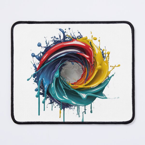 Item preview, Colorful Paint Swirl & Drip designed and sold by corynewton34.