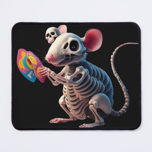 Item preview, Pirate Skeleton Mouse Cartoon Painting 3D Art designed and sold by Charlygood.