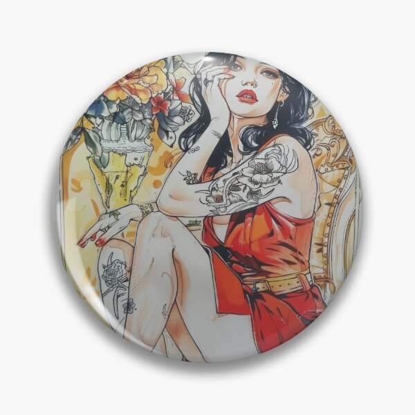 Item preview, Vibrant Vixen's Canvas designed and sold by Retro Type.