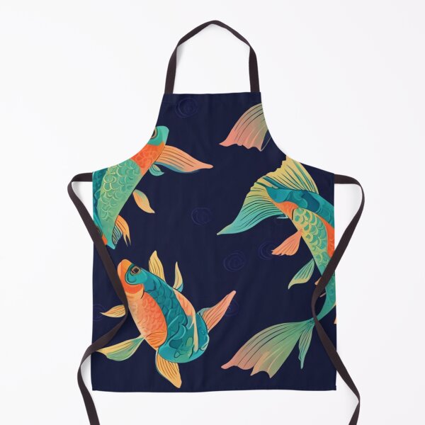 Item preview, Fish pair or couple pattern for cloth printing designed and sold by Artkitokri.