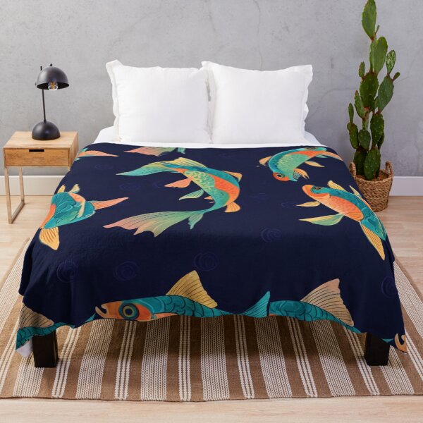 Item preview, Fish pair or couple pattern for cloth printing designed and sold by Artkitokri.