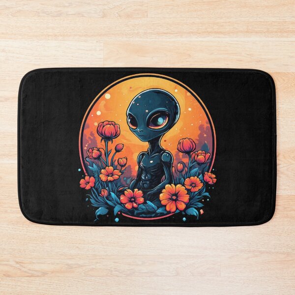 Item preview, Alien With Flowers designed and sold by Planetporridge.