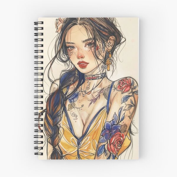 Item preview, Tattooed Temptress designed and sold by Retro Type.