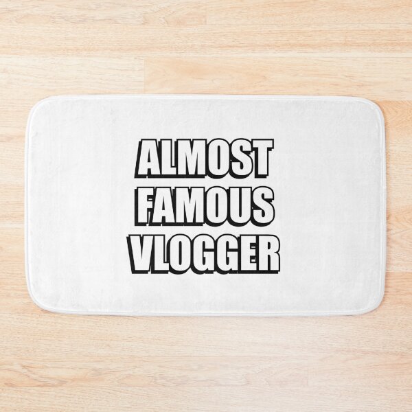 Item preview, Almost Famous Vlogger   - vlogging designed and sold by Inspirationmotivation.