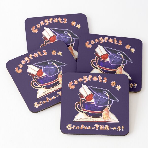 Item preview, Congrats on Gradua-TEA-ng! designed and sold by heysoleilart.