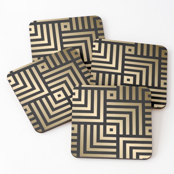Item preview, Gold Patterns Radiating Elegance designed and sold by CulinaryCenter.
