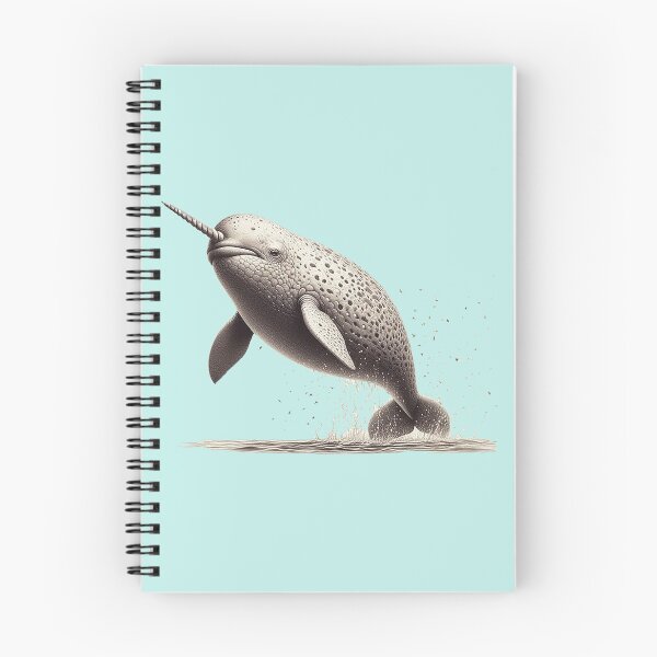 Item preview, LOOK ITS A NARWHAL designed and sold by Foxlindesigns.