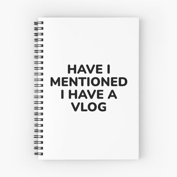 Item preview, ¿He mencionado que tengo un vlog? - vlogging designed and sold by Inspirationmotivation.