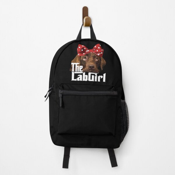 Item preview, Chocolate Labrador With Bow designed and sold by Just-Arts-4U.