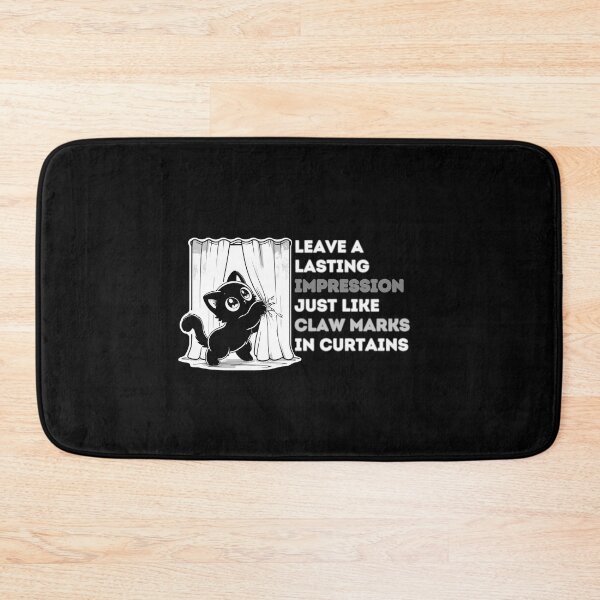 Item preview, Leave a lasting impression, just like claw marks in curtains designed and sold by ParenthoodPuns.