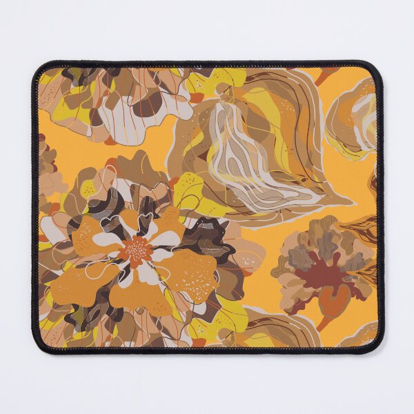 Item preview, Stylized peonies flowers pattern in Japanese Style designed and sold by NayaChu.