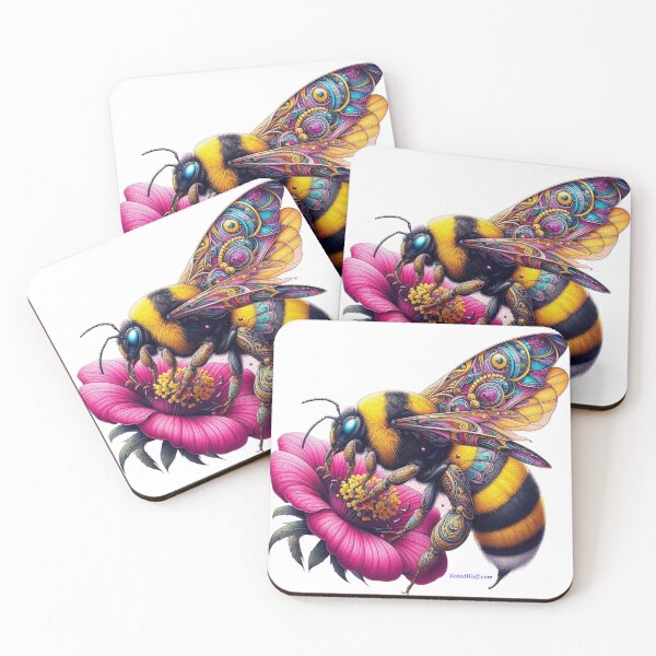 Item preview, Tatted Bumblebee on a Flower designed and sold by TattedWolf.