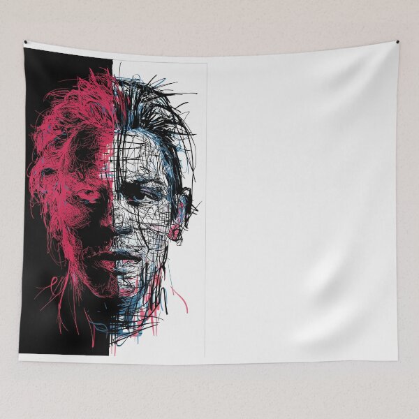 Item preview, Abstract Punk rocker fine art. designed and sold by paulo silveira.