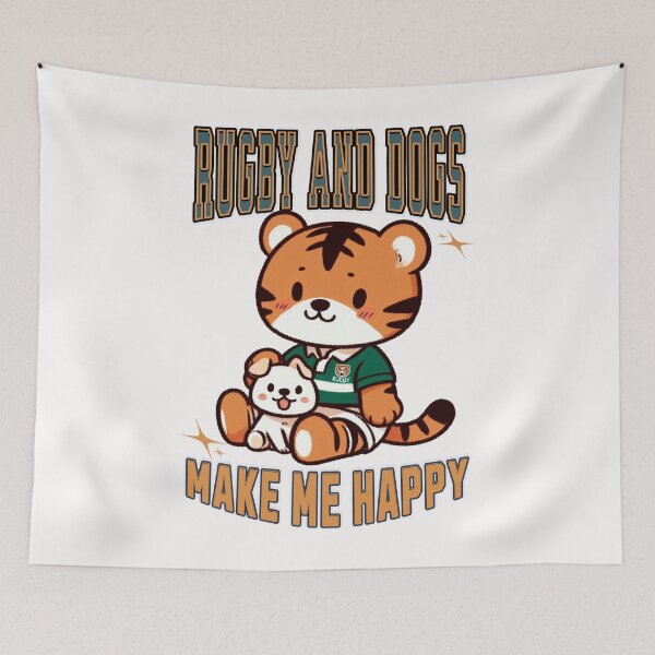 Item preview, Rugby Union Tiger designed and sold by LemuellTrends.