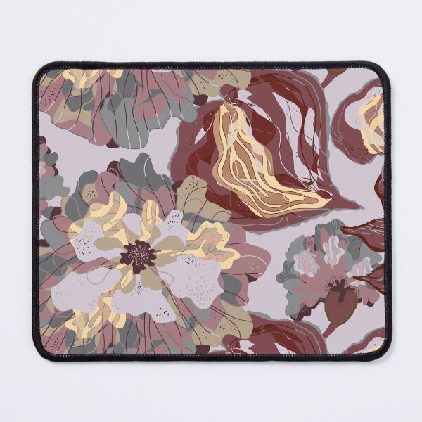 Item preview, Stylized peonies flowers pattern in Japanese Style designed and sold by NayaChu.