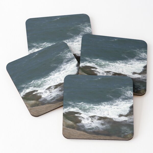Item preview, Waves down below, Filey Brigg 2, paint effect designed and sold by paulboizot.