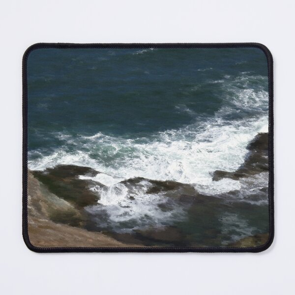 Item preview, Waves down below, Filey Brigg 2, paint effect designed and sold by paulboizot.