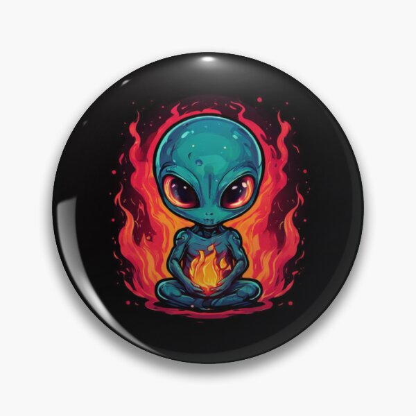 Item preview, Fire Alien designed and sold by Planetporridge.