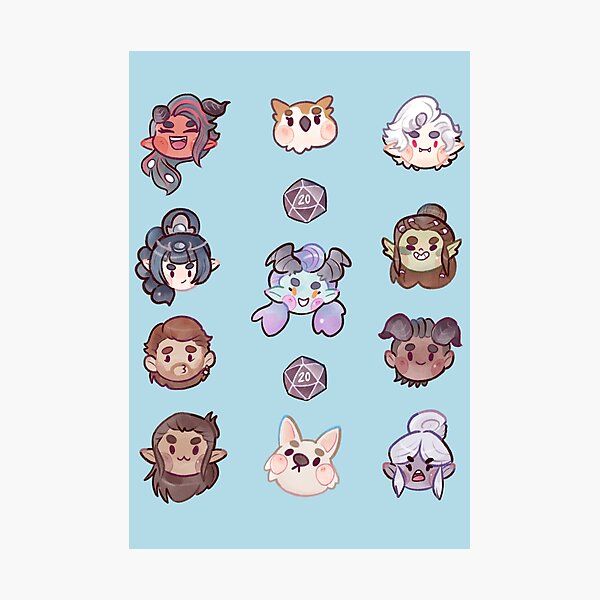 Item preview, visages chibi designed and sold by Lady Cerberus.
