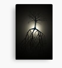 Spooky Tree Canvas Print