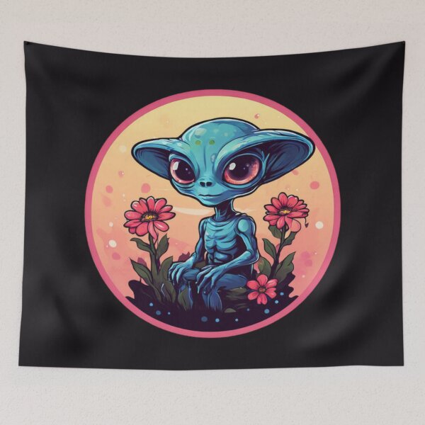 Item preview, Flower Alien designed and sold by Planetporridge.