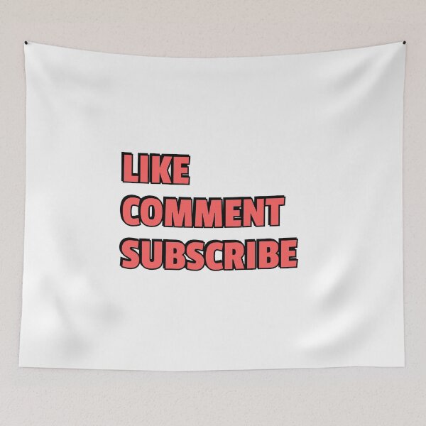 Item preview, Like comment  subscribe - vlogging designed and sold by Inspirationmotivation.