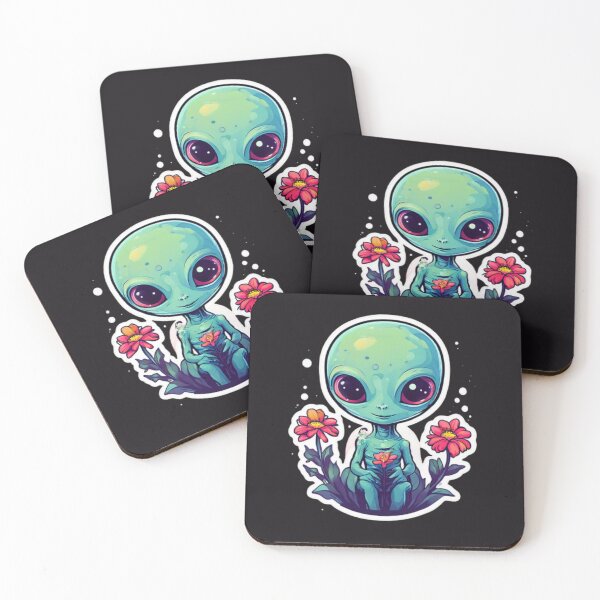 Item preview, \Flower Alien Art designed and sold by Planetporridge.