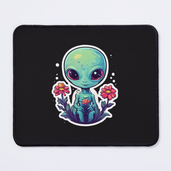 Item preview, \Flower Alien Art designed and sold by Planetporridge.