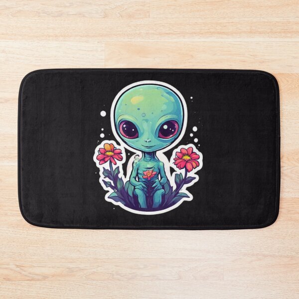 Item preview, \Flower Alien Art designed and sold by Planetporridge.