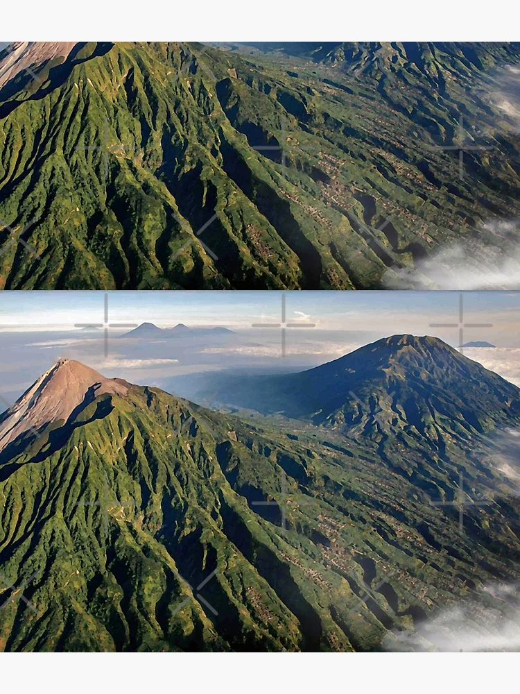 Thumbnail 3 of 3, Backpack, Mount Merapi Volcano Indonesia designed and sold by Revulet.
