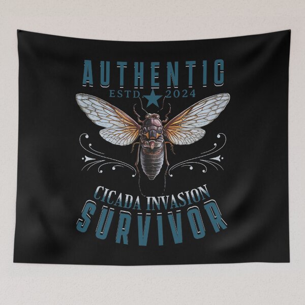 Item preview, AUTHENTIC 2024 CICADA INVASION SURVIVOR designed and sold by justyna-s28.