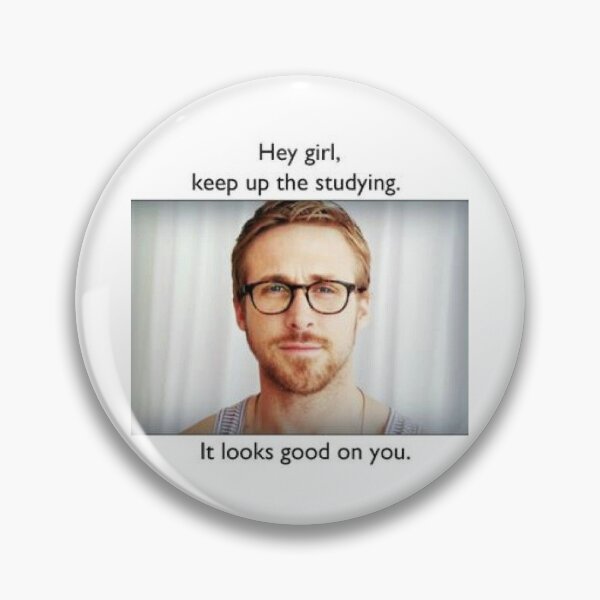 Item preview, Ryan Gosling meme designed and sold by alicelovespink.