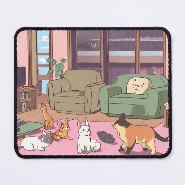 Item preview, A large soft-style apartment, filled with animals designed and sold by ilokrotno.