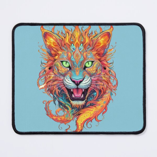 Item preview, Panther in fire designed and sold by Javier Narváez Solarte.
