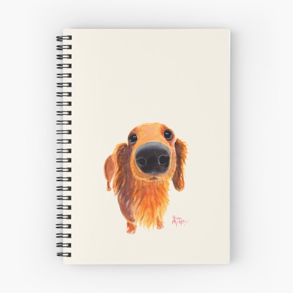 Item preview, Dachshund PRiNT ' NoSeY DoG V ' BY SHiRLeY MacARTHuR designed and sold by Shirley MacArthur Art.