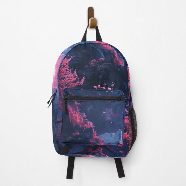 Item preview, Electric Dreams: Serene Neon Nights at the Mountain Lake with a Couple Lost in the Enchantment designed and sold by Mullet Monkey.