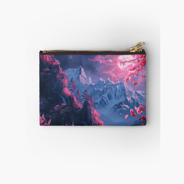 Item preview, Electric Dreams: Serene Neon Nights at the Mountain Lake with a Couple Lost in the Enchantment designed and sold by Mullet Monkey.