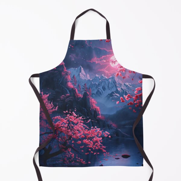 Item preview, Electric Dreams: Serene Neon Nights at the Mountain Lake with a Couple Lost in the Enchantment designed and sold by Mullet Monkey.