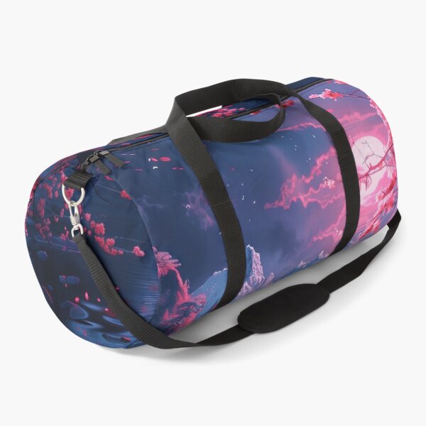 Item preview, Electric Dreams: Serene Neon Nights at the Mountain Lake with a Couple Lost in the Enchantment designed and sold by Mullet Monkey.