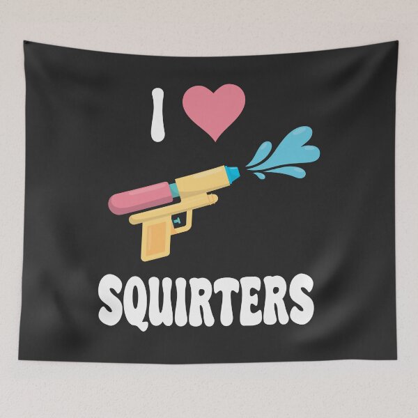 Item preview,   Water Gun I love Squirters Funny I heart Squirters joke design for women  designed and sold by Latifay.