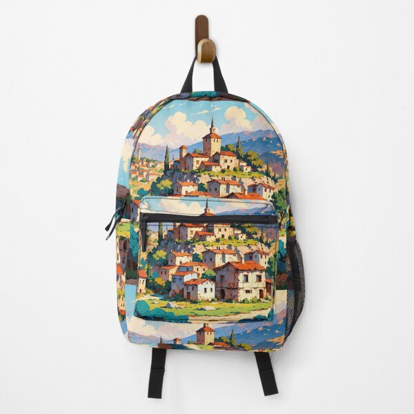 Item preview, Timeless Tranquility: Old Turkish Village Under Su designed and sold by ArtComixHaven.