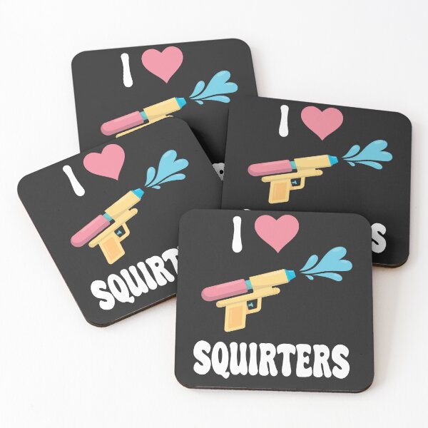 Item preview,   Water Gun I love Squirters Funny I heart Squirters joke design for women  designed and sold by Latifay.
