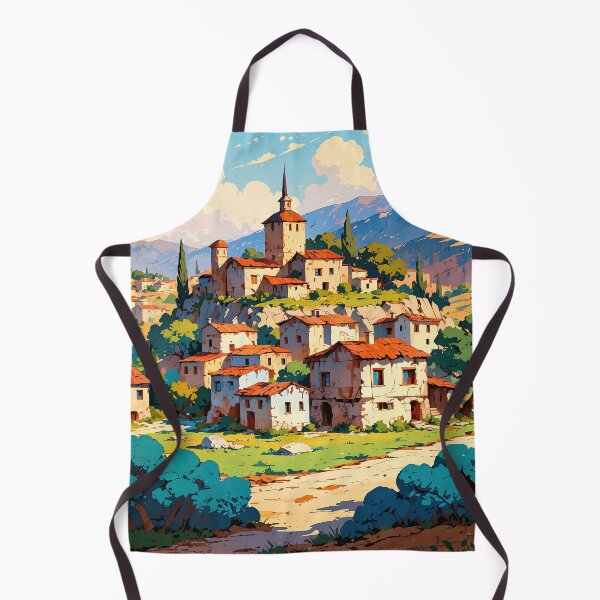 Item preview, Timeless Tranquility: Old Turkish Village Under Su designed and sold by ArtComixHaven.